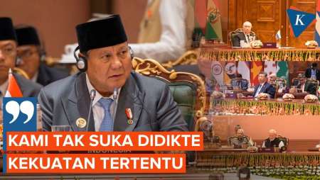 Prabowo Di Depan Putin Hingga Xi Jinping: Kami Tak Suka Didikte Kekuatan Tertentu