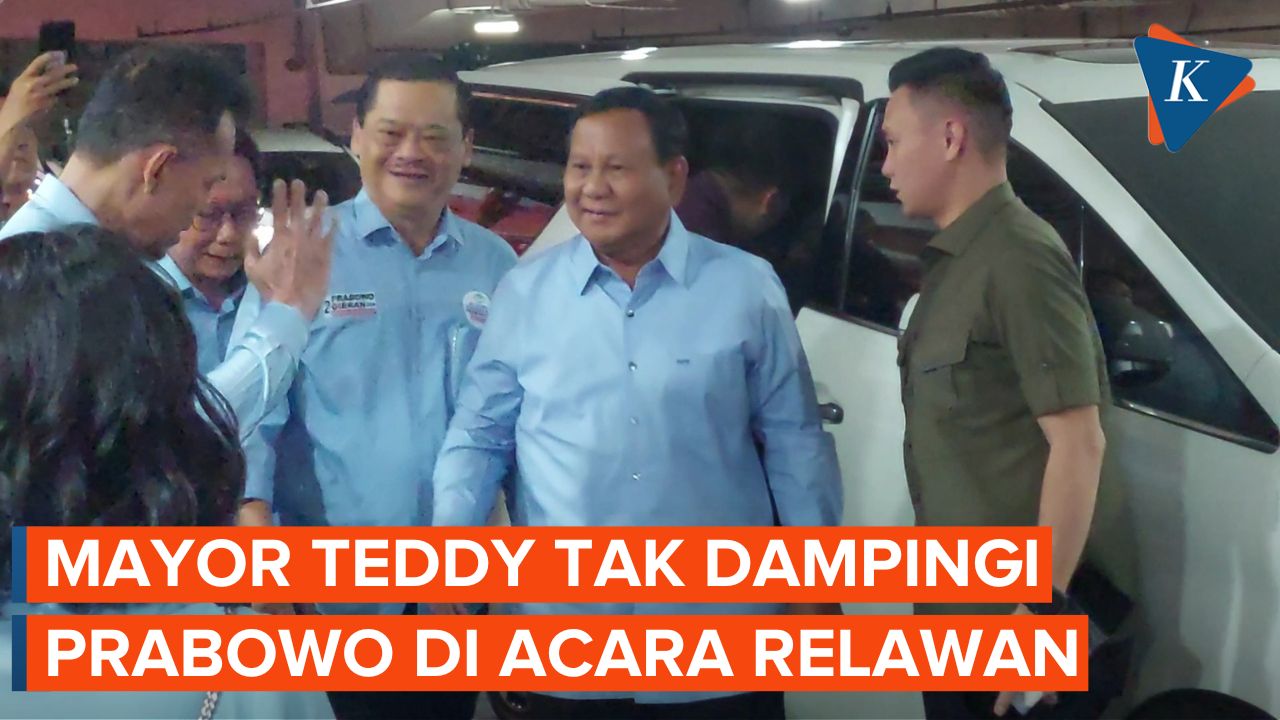 Mayor Teddy Tak Dampingi Prabowo Saat Hadiri Deklarasi Relawan, Iwan Bule: Sedang Off