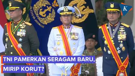 TNI Punya Pakaian Dinas Baru, Mirip Seragam Militer Korut?