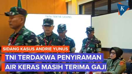 Masih Terima Gaji, Anggota TNI Pelaku Penyiraman Air Keras Hanya Dipotong Tukin