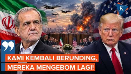 Frustasi Dengan AS, Iran: Habis Berunding, Dibom Lagi Dan Lagi!