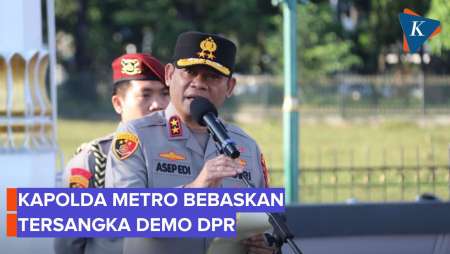 Kapolda Metro Bebaskan Satu Tersangka yang Ikut Demo di DPR
