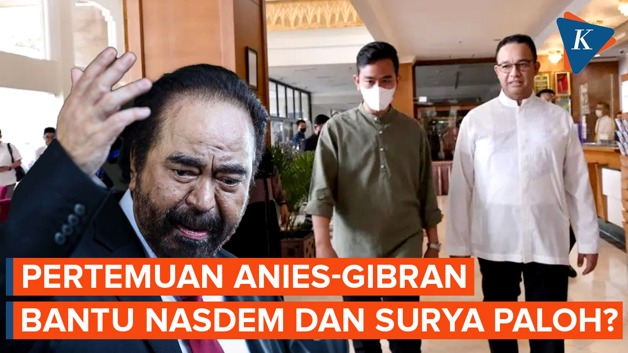 Pertemuan Anies-Gibran Bantu Nasdem Lunakkan Hati Jokowi?