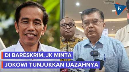 Jusuf Kalla Minta Jokowi Tunjukkan Ijazah Aslinya