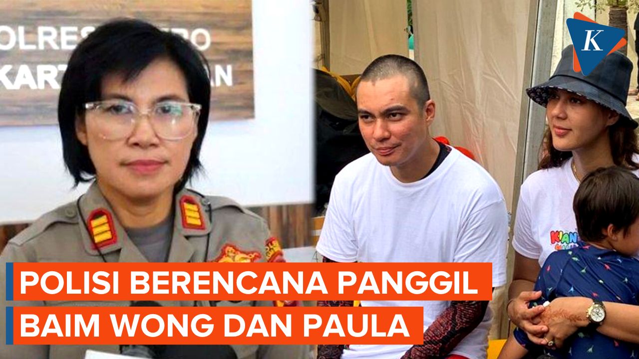 Baim Wong dan Paula Bakal Dipanggil Polisi Buntut Konten 