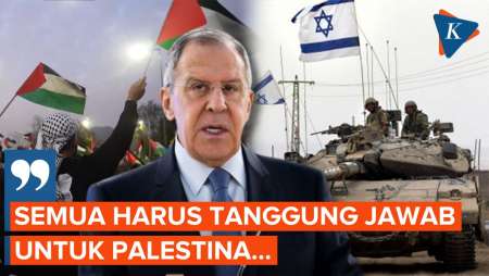 Menlu Rusia: Semua Harus Serius untuk Membentuk Palestina