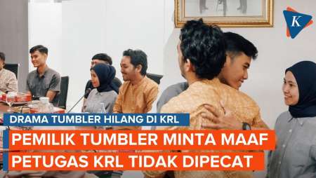 Akhir Drama Tumbler KRL: Penumpang Minta Maaf, Argi Tidak Dipecat
