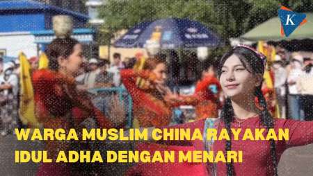 Cara Muslim Uighur China Rayakan Idul Adha, 