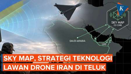 Sky Map, Senjata Rahasia Anti-Drone Murah Buatan Ukraina yang Dipakai AS-UEA
