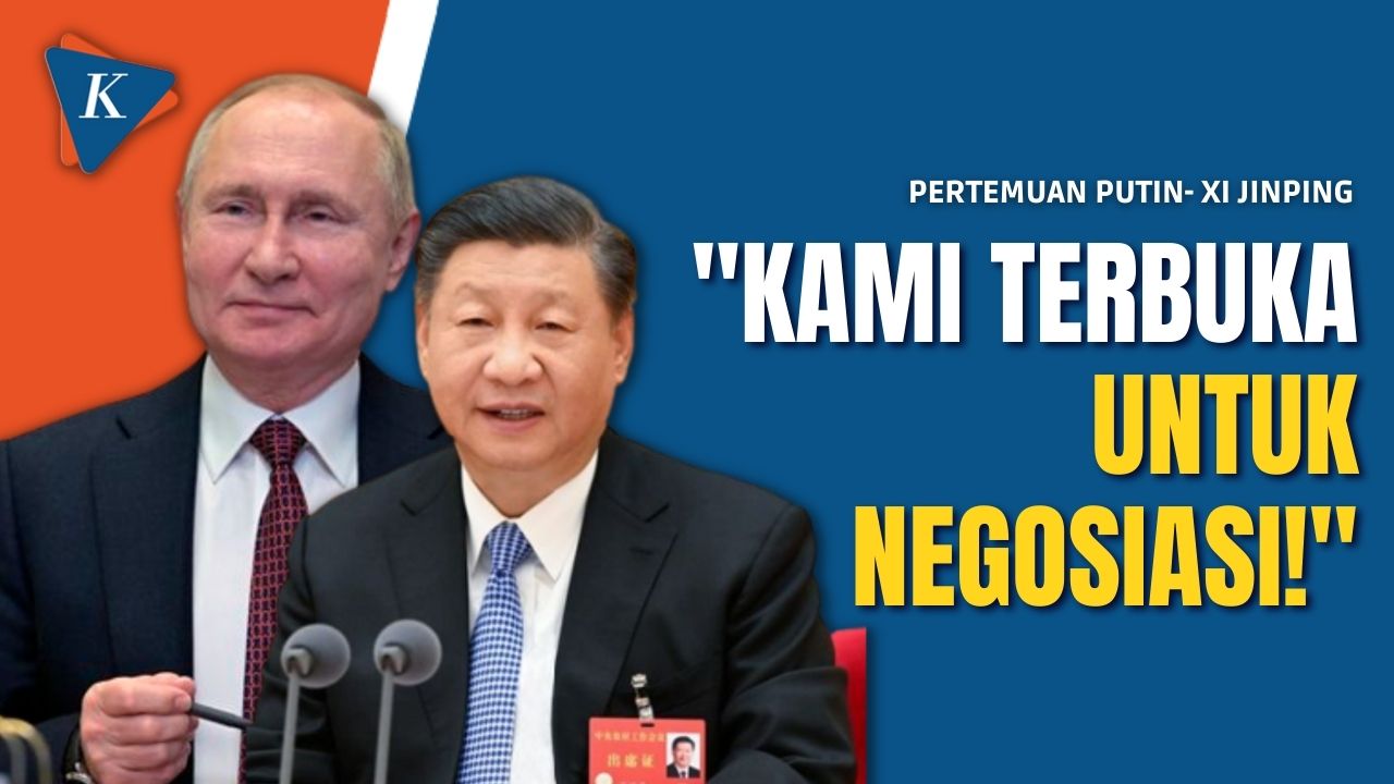 Saat Pertemuan Putin dan Xi Jinping Bahas Ukraina