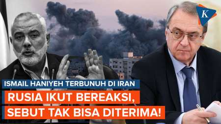 Rusia Bereaksi atas Tewasnya Ismail Haniyeh di Iran