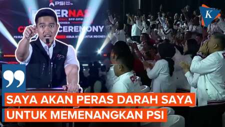 Lantang! Kaesang Sebut Siap Peras Darah Untuk Memenangkan PSI