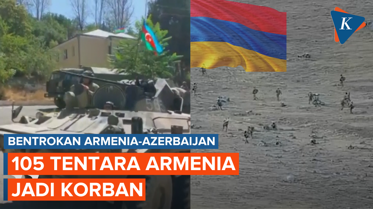 105 Tentara Armenia Tewas Bentrok dengan Azerbaijan