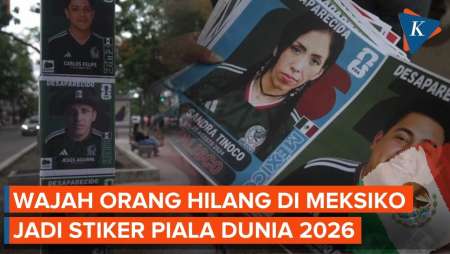 Poster Orang Hilang Jadi Stiker Piala Dunia 2026 di Meksiko, Ada Apa?