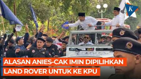 PKS Jelaskan Tujuan Anies-Cak Imin Naik Jip Terbuka dalam Perjalanan ke KPU