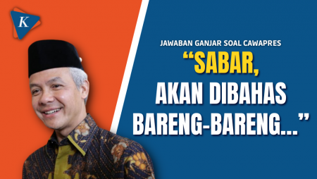 Kata Ganjar soal Sosok Bakal Cawapresnya