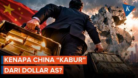 Kabur Dari Dollar, China Tarik Ratusan Triliun Rupiah Dari AS