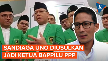 Baru Jadi Kader, Sandiaga Uno Diusulkan Jadi Ketua Bappilu PPP