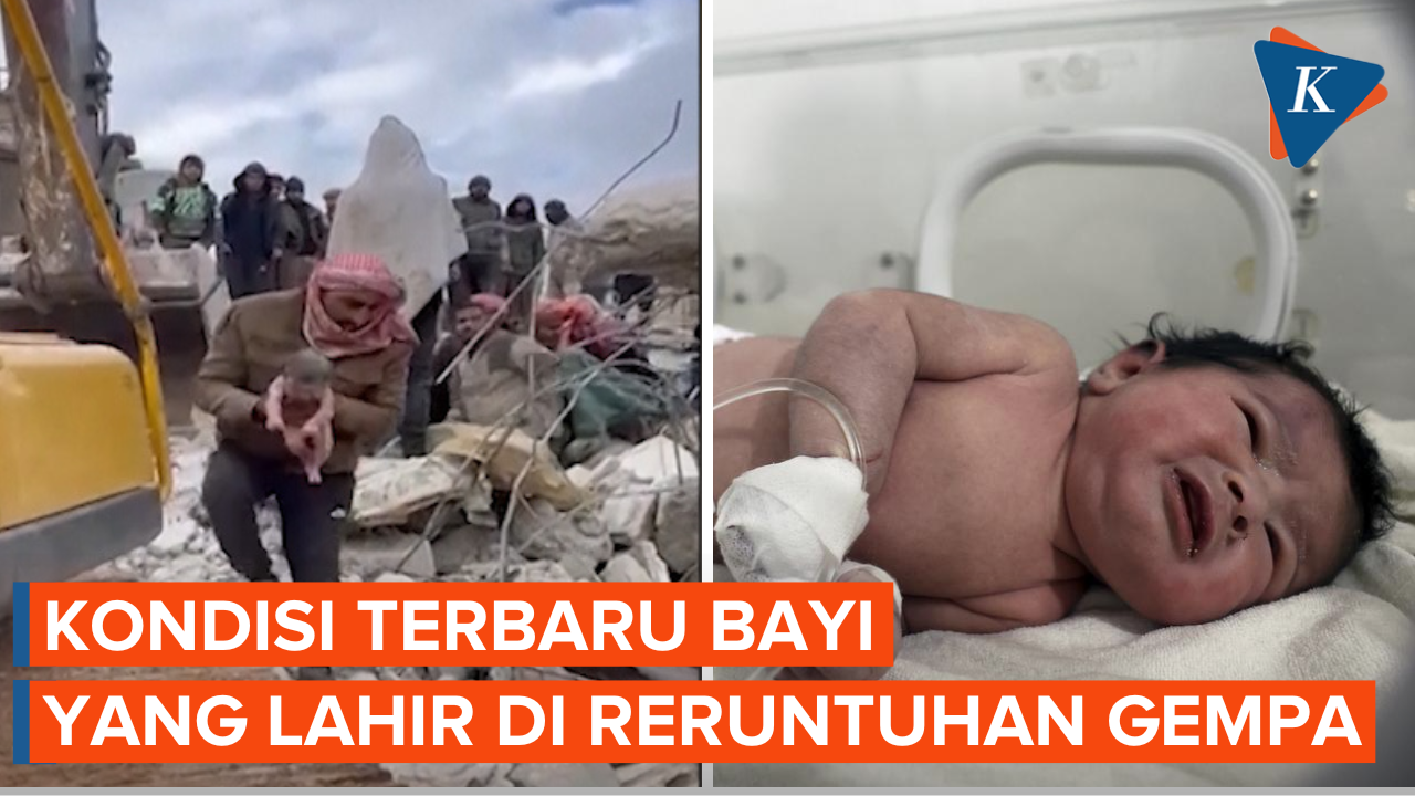 Kondisi Terbaru Bayi Aya yang Selamat dari Puing-puing Gempa