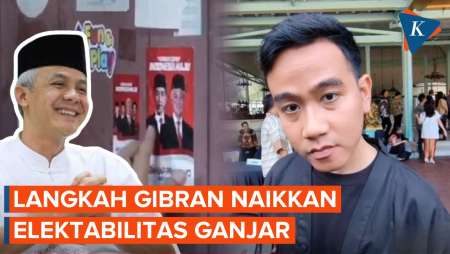Respons Gibran soal Prabowo Unggul 
