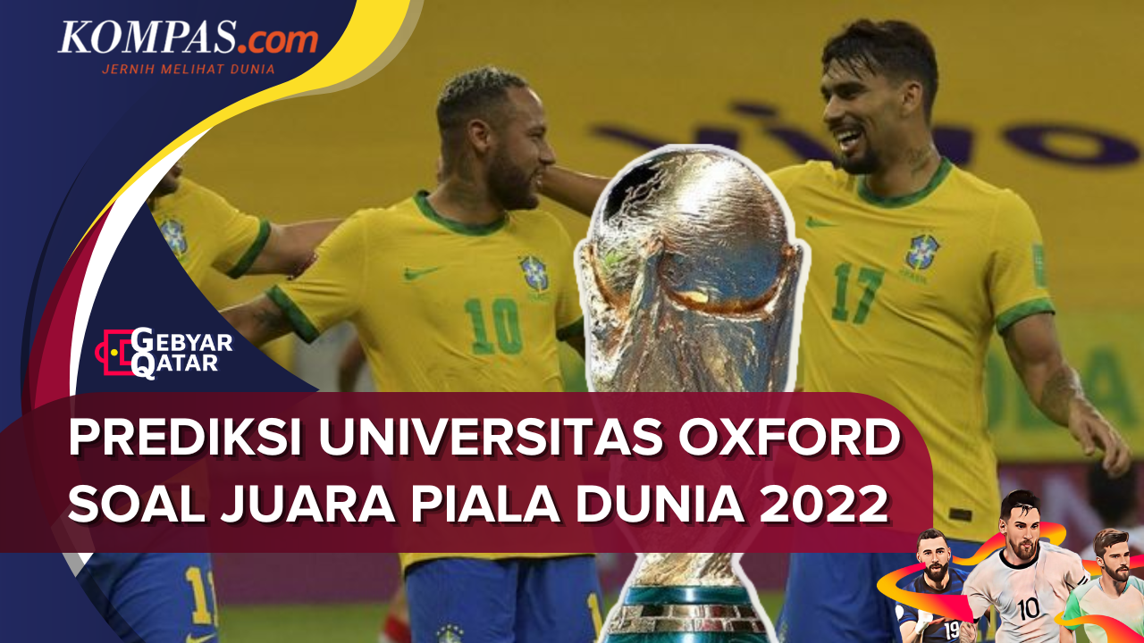Hitung-hitungan Universitas Oxford, Brasil Paling Berpeluang Juara