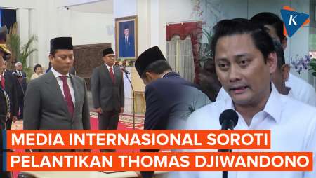 Media Internasional Sorot Pelantikan Keponakan Prabowo Jadi Wamenkeu