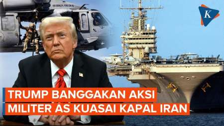 Donald Trump Banggakan Aksi Militer AS, Sebut Seperti Bajak Laut 