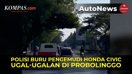 Viral Video Honda Civic Ugal-ugalan di Jalur Pantura Probolinggo