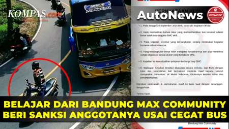 Bandung Max Community Beri Sanksi Anggotanya Yang Cegat Bus
