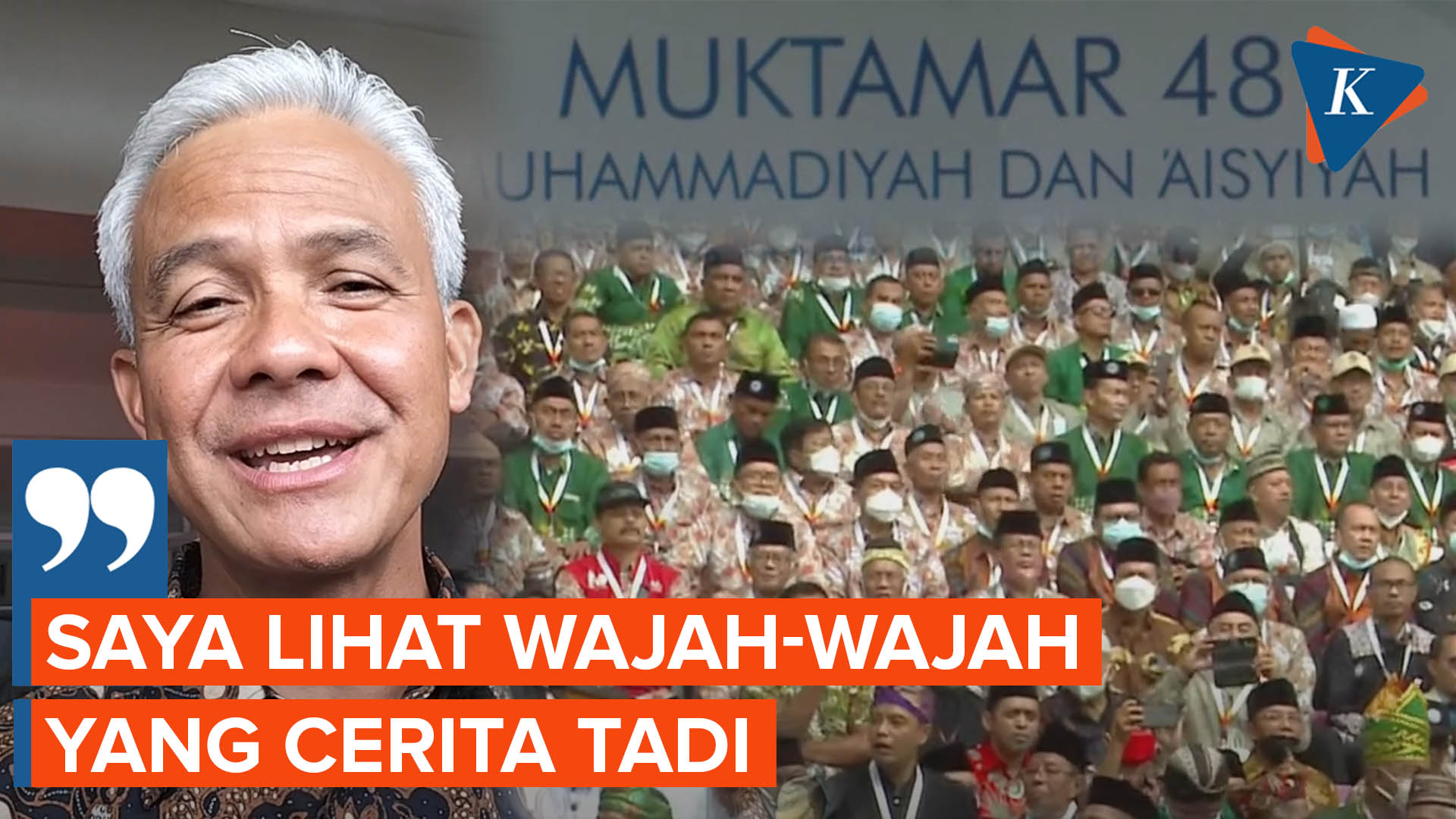 Ganjar Terkesan dengan Antusiasme Peserta Muktamar ke-48 Muhammadiyah