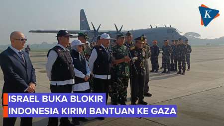 Israel Buka Blokir, Indonesia Kirim Bantuan Kemanusiaan ke Gaza