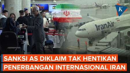Bandara Iran: 30 Penerbangan Internasional Tetap Berlanjut Meski Ada Sanksi AS