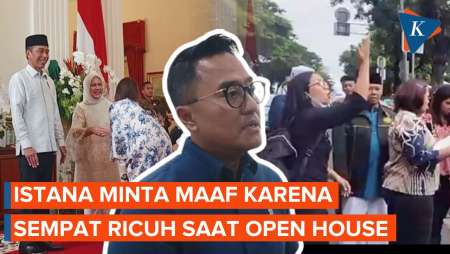 Open House Jokowi Diwarnai Kekisruhan, Istana Minta Maaf