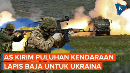 Lagi! AS Jor-joran Suplai Senjata Militer Senilai 500 Juta Dollar AS ke Ukraina