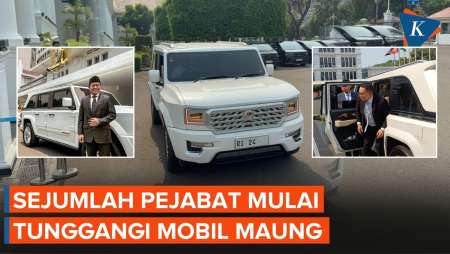 Sejumlah Pejabat Mulai Gunakan Mobil Maung Untuk Kendaraan Dinas