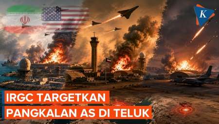 IRGC Klaim Serang Pangkalan AS Di Bahrain, Kuwait, Dan Yordania