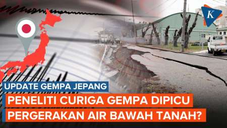 Ahli Menduga Air Bawah Tanah Jadi Pemicu Gempa Jepang, Apa Indikasinya?