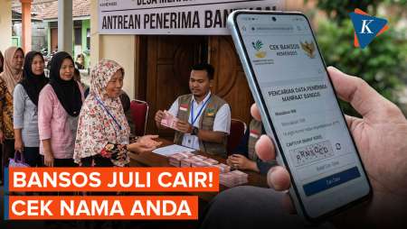 Bansos Juli Cair! Begini Cara Cek Nama Penerima Lewat 2 Aplikasi Kemensos