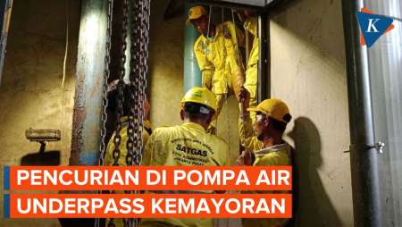 Kronologi Pencurian di Pompa Air Underpass Kemayoran