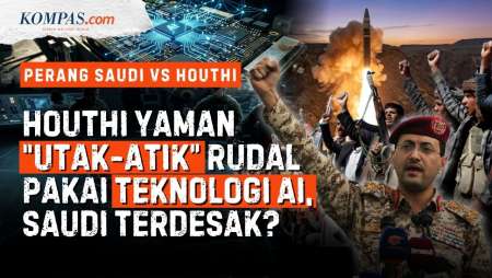 Rahasia Rudal Houthi: Diam-diam Pakai AI, Bikin Saudi Terjepit, AS "Tak Berani" Mendekat
