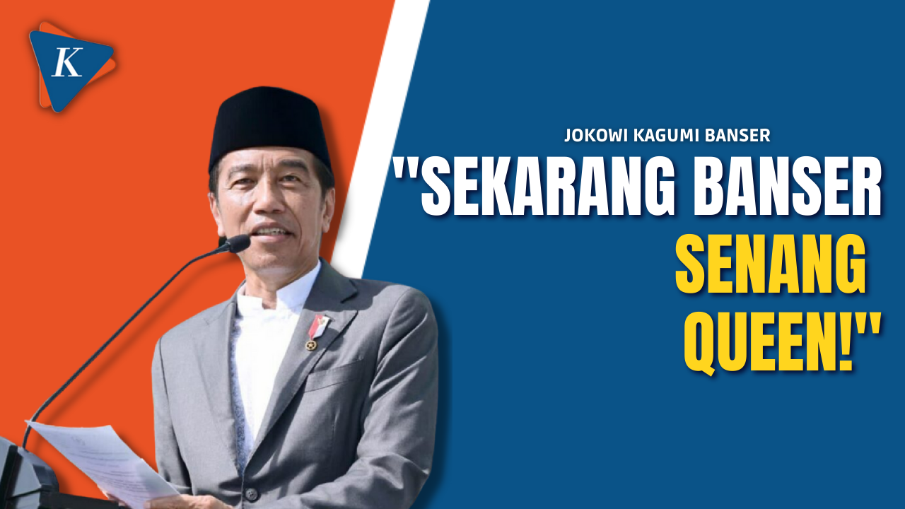 Momen Jokowi Bercanda Saat Resepsi 1 Abad NU 