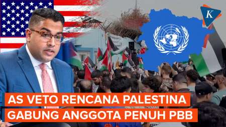 Palestina Gagal Jadi Anggota Penuh PBB, Kena Veto AS