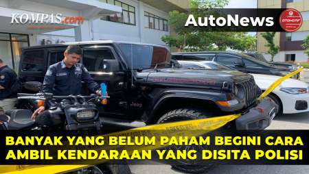 Begini Cara Mengambil Kendaraan yang Disita Polisi