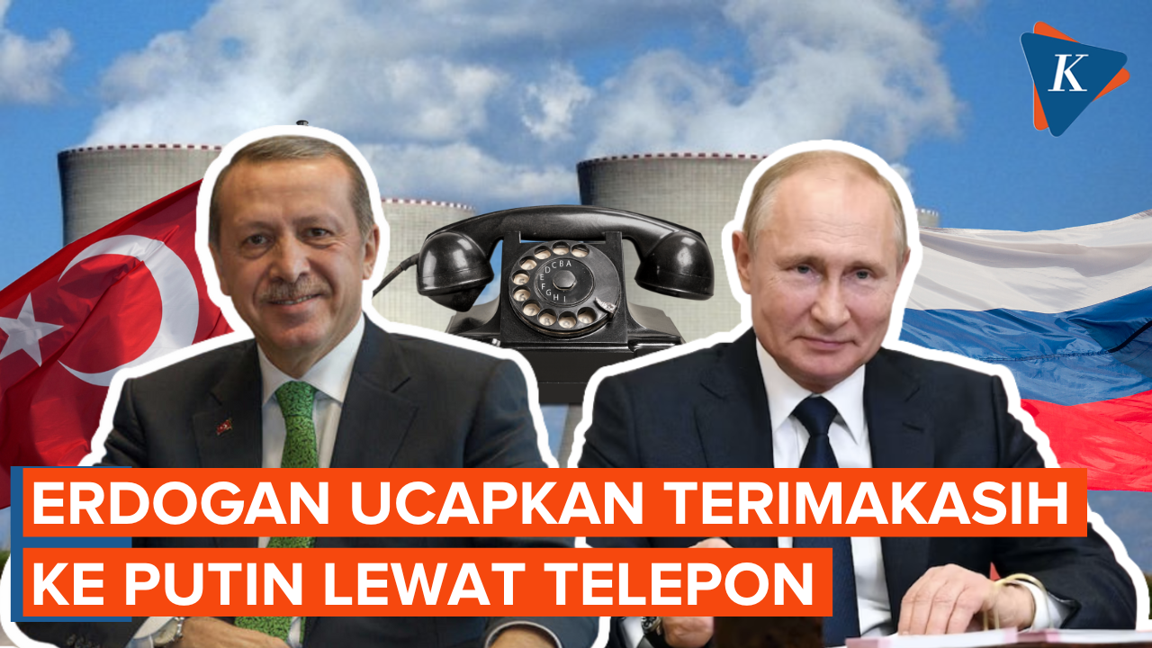 Erdogan Telepon Putin Ucapkan Terimakasih