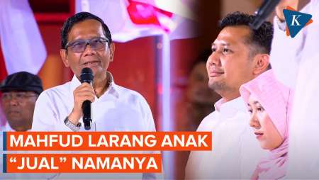 Cerita Mahfud, 2 Anaknya Tak Pernah “Jual