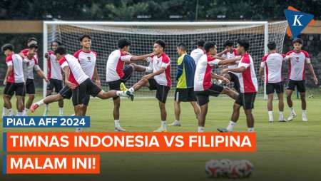 Jadwal dan Live Streaming Timnas Indonesia Vs Filipina di Piala AFF 2024