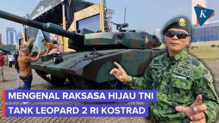 Mampir ke Monas, Kulik Spesifikasi Tank Leopard 2 RI Kostrad Buatan Jerman