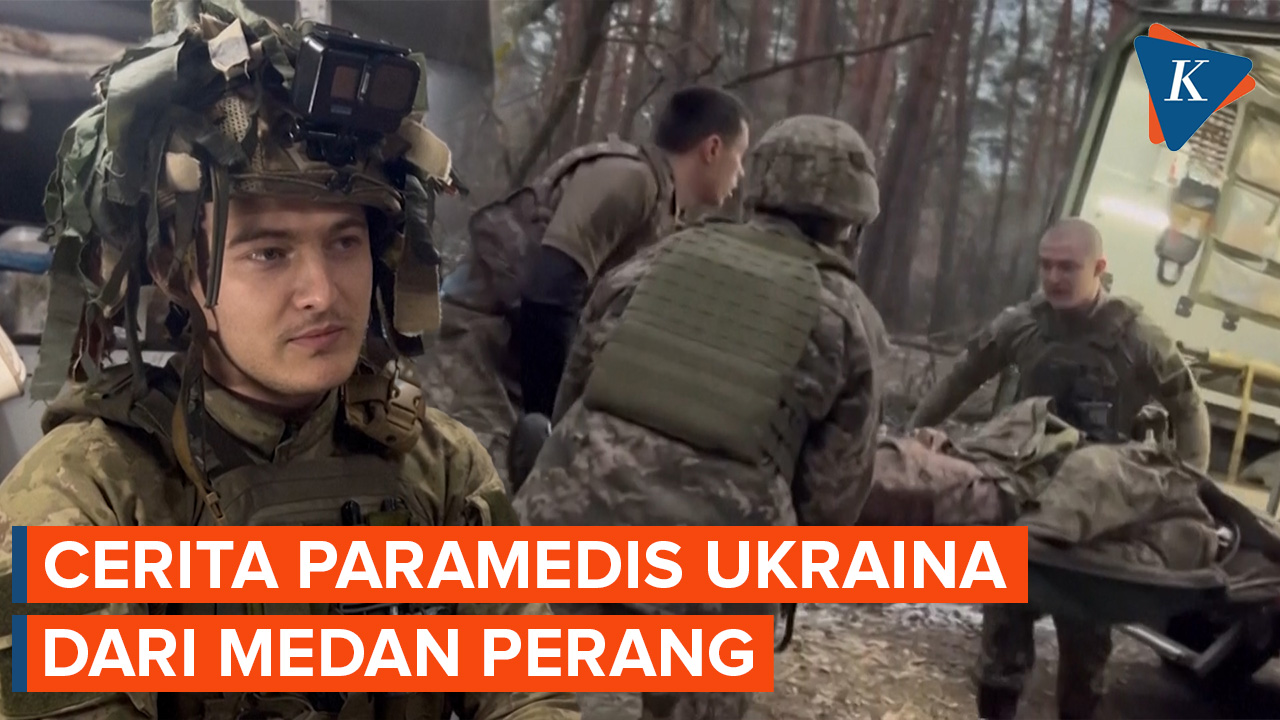 Cerita Paramedis Ukraina dari Medan Perang yang Mencoba dan Gagal Menyelamatkan Tentara