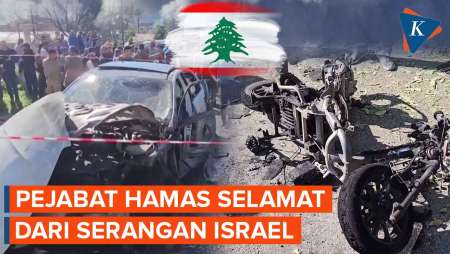 Israel Serang Lebanon, Pejabat Senior Hamas Selamat 