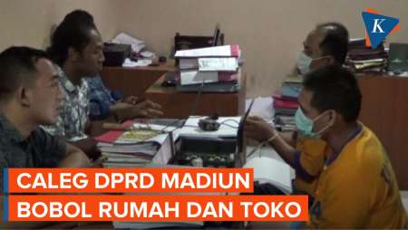 Caleg Madiun Diringkus Polisi, Akibat Terlibat Pembobolan 18 Toko dan Rumah